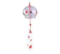 Romantic Wind Chimes, Wind Chimes - Japanese Bells with Romantic Flowers Outside | Small Traditional Bells - Home Decorations with Pendant Made