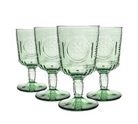 Romantic Wine Glasses - 320ml - Pack of 4 Bormioli Rocco Green One Size
