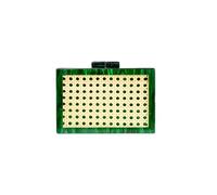RomanticDesign Women Acrylic Handbag Rattan Woven Pattern Square Box Crossbody Handbag Shoulder Bag Chain Purse, 1-green, 7.08 inches