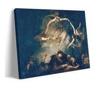 Romanticism Art Print Henry Fuseli's The Shepherd's Dream Featuring Dreamlike Figures And Dramatic Scene Frame 20x30inch(50x75cm)