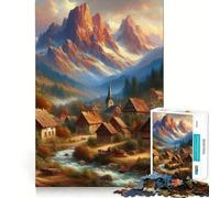 Romanticism Paint V 1000 Pieces Jigsaw Puzzles for Teenagers Logic Train Toy Quiet Fun Smooth Cut Lovely Gift (38x52cm)