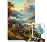 Romanticism Paint V Hard Jigsaw Puzzle for Adults 1000 Pieces Intellect Toy Cozy Time Quality Cut (38x52cm)