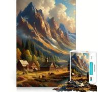 Romanticism Paint V Jigsaw Puzzles for Adults 1000 Piece Strengthen Recall Casual Fun Quality Edge Stylish Gift (38x52cm)
