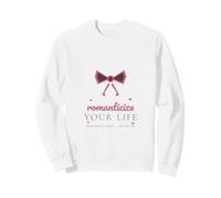 Romanticize Your Life Coquette Bow Aesthetic Soft Girl Sweatshirt