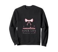 Romanticize Your Life Coquette Bow Aesthetic Soft Girl Sweatshirt