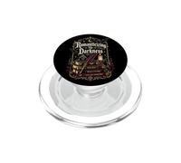 Romanticizing the Darkness Reading Bookworm Halloween PopSockets PopGrip for MagSafe