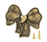 Romantics Heart Shape Brasses Drawer Pulls Classical Cupboard Handle for Kitchen Cabinet Wardrobe Dresser Durability Cabinet Pull
