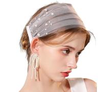 Romantics Lace Veil Hair Clip Sophisticated Styles Hairpin Playfulness Hairclip For Enhancing Wedding Day Outfits