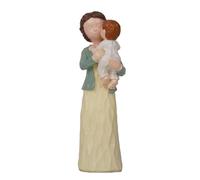 Romantics Loving Couple Figurine Home Adornment Family Dog Parent Resins Sculpture Wedding Decoration Couple Figurine