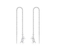 ROMANTICWORK Cat Earrings 925 Sterling Silver Cat Drop Dangle Earrings Cat Jewellery Gifts for Women Daughter Cat Lovers