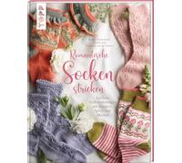 Romantische Socken stricken: Liebliche Sockenanleitungen mit Rüschen, Spitze und Mustern
