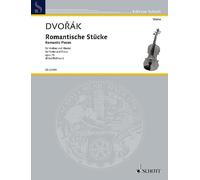 Romantische Stücke Op. 75 Antonín Dvořák Book and Part(s) Violin and Piano Schot