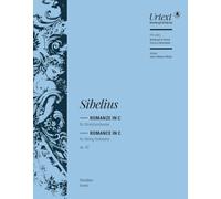 Romanze in C op. 42 - Partitur - Urtext nach der Gesamtausgabe „Jean Sibelius Werke“ (JSW) (PB 5885)