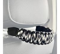 ROMASO Headrest Grab Handles Universal Back Seat Grab Handles,Passenger Support Handles for Jeep Wrangler Gladiator Ford Bronco Toyota Tacoma Tundra,Trucks,SUV,Cars,2Pack (Black&White Camouflage)