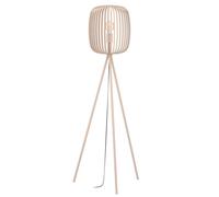 Romazzina Contemporary Caged Tripod Floor Lamp EGLO Light Sand One Size