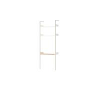 &Tradition Rombe Full Bay IF2 Desk Shelving Lacquered Oak/Alabaster