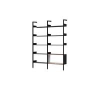 Rombe IF1 &IF6 Shelving Configuration C Lacquered Walnut/Anthracite
