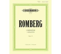 Romberg: 3 Duet Sonatas Op.43 (Cello Duet) (EP2169): für 2 Violoncelli