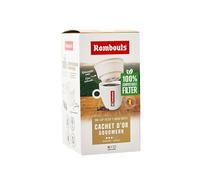 Rombouts Cachet D'or compostable one Cup Filters 4 Pack - 40 Filters
