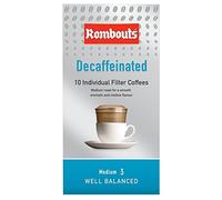 Rombouts Decaffeinated Individual Filter Coffees (10) - Pack of 2