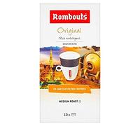 Rombouts Original Pure Ground Filter Coffee, 10x6.2g