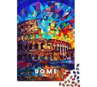 Rome 1000-Piece Jigsaw Puzzle for Adults, 70x50cm/1000pcs, New Year Hobby, Quiet Evening Activity And A Calmer Routine