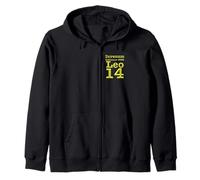 ROME, 2025 JUBILEE OF YOUTH, LEO 14, TEXT IN LATIN, Zip Hoodie