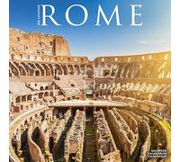 Rome 2026 Calendar | Square Wall Calendar | Travel Gift | Plastic Free Packaging | by Avonside Publishing