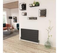 Rome Aluminium Design Radiators Suitable for Central Heating 603 x 1400 Anthracite Coated