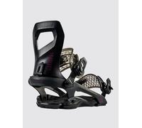 Rome Brass Snowboard Bindings black S
