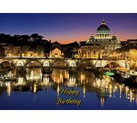 Rome City Birthday Card