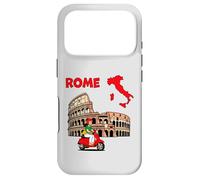 Rome City Map Art with Iconic Italian Landmark Design Case for iPhone 17 Pro