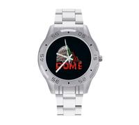 Rome Colosse-um Italy Souvenir Quartz Wrist Watch Stainless Steel Watches for Men Women Easy to Read