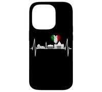 Rome Colosseum Heartbeat Italy Flag Roma Skyline Italia Rome Case for iPhone 14 Pro