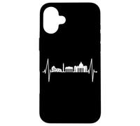 Rome Colosseum Heartbeat Italy Roma Skyline Italia Rome Case for iPhone 16 Plus
