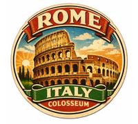 Rome Colosseum Italy Decorative Souvenir Fridge Magnet A0024