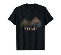 Rome Colosseum Italy Italia Roman Amphitheatre Ancient Rome Value Graphic T-Shirt