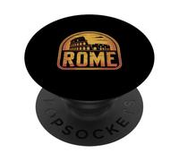Rome Colosseum Sunset Vintage Travel Souvenir PopSockets Adhesive PopGrip