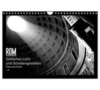 Rome - Divine light and shadow figures UK-Version (Wall Calendar 2026 DIN A4 Landscape), CALVENDO 12 Month Wall Calendar