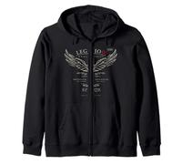 Rome, Eagle, Legion, Imperial Zip Hoodie