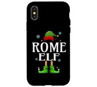 ROME Elf Xmas Funny Men's Family Matching Christmas ROME Case for iPhone X/XS