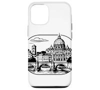 Rome - Eternal City Motif Silhouette Case for iPhone 12/12 Pro