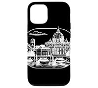 Rome - Eternal City Motif Silhouette Case for iPhone 12/12 Pro