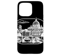 Rome - Eternal City Motif Silhouette Case for iPhone 15 Pro Max