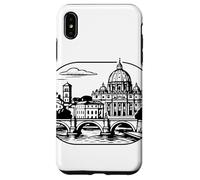 Rome - Eternal City Motif Silhouette Case for iPhone XS Max