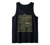 Rome Eternal City Spaghetti Strands - Rome Italy Souvenir Tank Top