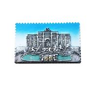 Rome Italy 3D Trevi Fountain Fridge Magnet Souvenir Gift,Resin Handmade Rome Refrigerator Magnet Home & Kitchen Decoration Collection