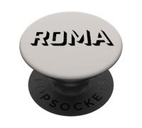 Rome Italy Block Letter - Roma Italia PopSockets Adhesive PopGrip