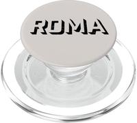Rome Italy Block Letter - Roma Italia PopSockets PopGrip for MagSafe
