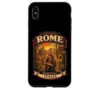 Rome Italy Cityscape Roman Warrior Vintage Souvenir Case for iPhone XS Max